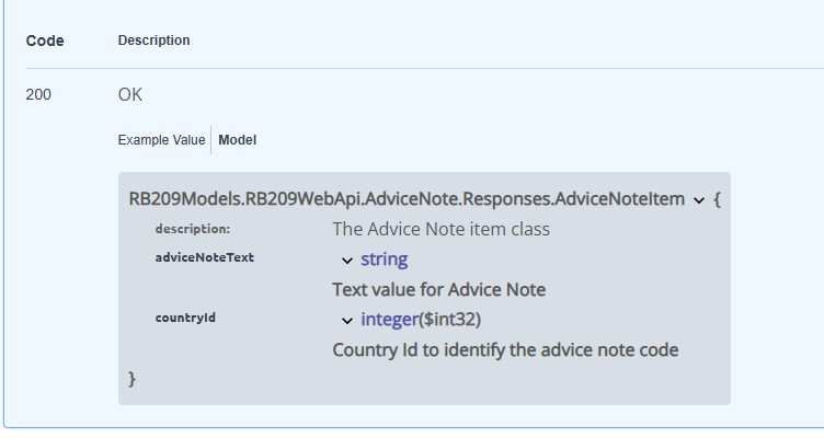 Additional documentation for parameters